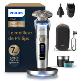 Philips Rasoir i9000 Prestige Ultra - Rasoir Électrique Étanche avec Technologie Skin IQ Pro