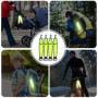 Lot de 4 Cartables LED Clignotants pour Enfants - Sécurité et Visibilité