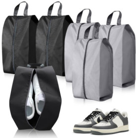 Lot de 6 Sacs à Chaussures Imperméables pour Voyage et Rangement