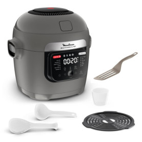 Moulinex Multicook Fry - Multicuiseur et Air Fryer 6L avec 12 Programmes