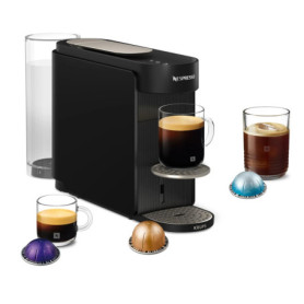 Nespresso Vertuo Up - Machine à Café Noire avec Réservoir Rotatif