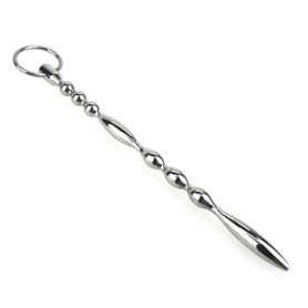 Sonde Urétrale Extra Longue Bondage Masters - Plug Pénien Strié