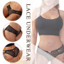 Zhiaek Lot de 5 Culotte Dentelle Sexy pour Femme String Femme Sexy Chic Tanga sous Vêtements Féminins Lingerie Shorties Hipster 