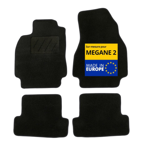 Tapis de Voiture Sur Mesure DBS pour Renault Megane 2 - Antidérapants et Pratiques
