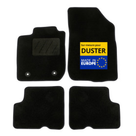 Tapis de Voiture Sur Mesure DBS pour Dacia Duster (2010-2013) - Antidérapants et Moquette Noire