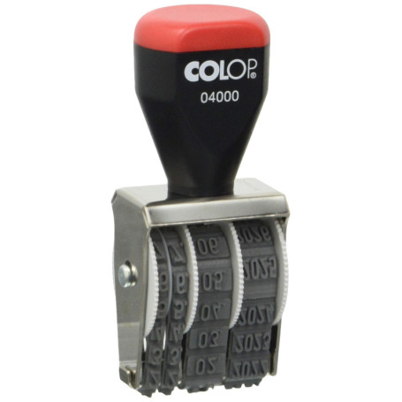 Tampon Dateur COLOP 04000 - Impression 4 mm, Chiffres et Mois