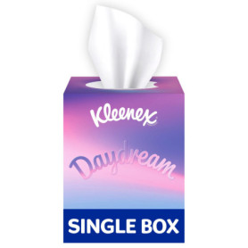 Kleenex Take a Moment - Boîte Cube de Mouchoirs avec 4 Motifs Variés