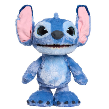 Peluche Stitch Interactive Disney 43 cm - Plus de 100 Sons et Réactions