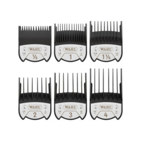 Set de Peignes Magnétiques Premium Wahl pour Tondeuse - Longueur 1,5 à 13 mm