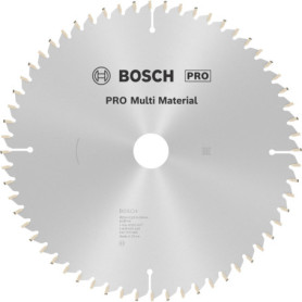 Lame de Scie Circulaire PRO Multi Matériaux Bosch pour Scies à Onglets