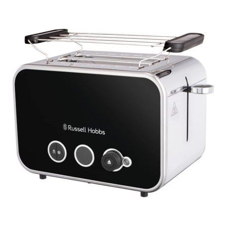 Grille Pain Russell Hobbs Distinctions Noir - Design Retro Premium