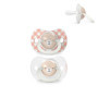 Lot de 2 Sucettes Brillantes pour Bébés 0-6 Mois - Suavinex Wild&Free