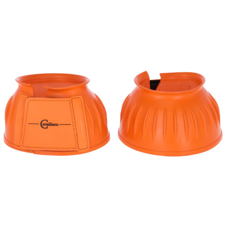 Cloches de Protection en Caoutchouc pour Sabots de Chevaux - Orange XFull