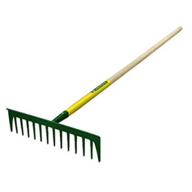 Râteau Batipro Forgé 16 Dents - Outil de Jardin Résistant