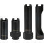 Jeu de douilles d'extraction à ergots KS Tools - 4 pièces pour porte-injecteur