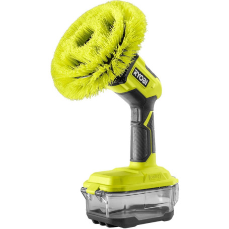 Brosse Rotative Sans Fil RYOBI 18V - Nettoyage Efficace Intérieur et Extérieur
