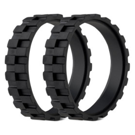 Kit de Remplacement pour Aspirateur iRobot Roomba - 2 Pneus en Silicone