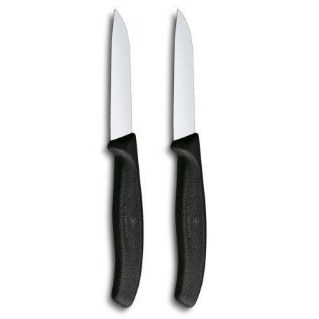 Set de Couteaux à Éplucher Victorinox Swiss Classic - 2 Pièces, Extra Tranchants