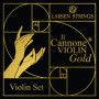 Jeu de 4 cordes Larsen Il Cannone Gold pour Violon 4/4