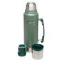 Bouteille Isotherme Stanley 1913 Classic 1L - Maintien Température 24h - Inox Hammertone Green