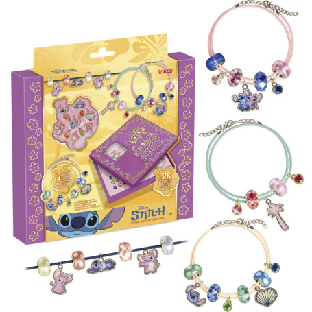 Coffret Bijoux Éclatants Stitch et Angel - Kit Créatif Enfants