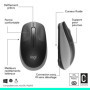 Logitech M190 Souris Sans Fil Ergonomique - Design Ambidextre et Longue Durée de Batterie