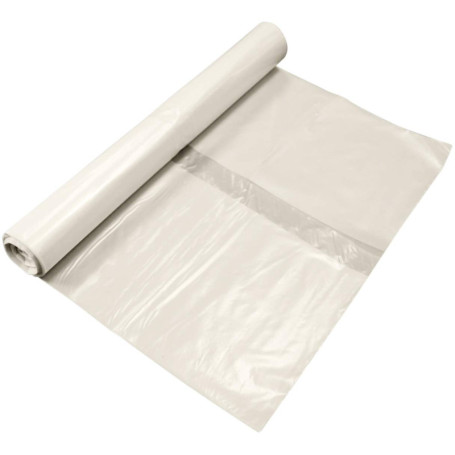 Sacs Poubelle Transparents 240L - Rouleau de 10 - Haute Résistance LDPE