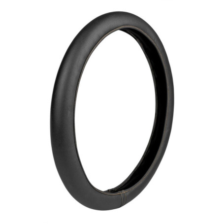 Housse de Volant Simili Cuir Noir Beige pour Camion - Lampa 97927