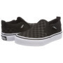 Baskets Vans Asher Checkerboard Noires pour Garçon
