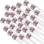 DollaTek 100 Pcs Photorésistances LDR 5mm pour Détection de Lumière
