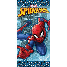 Drap de Plage Spider-Man en Coton - Idéal pour les Fans de Marvel