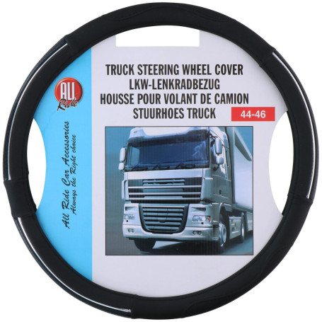 Housse de Volant Antidérapante pour Camion - 44-46 cm - Noir