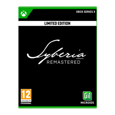 Syberia Remastered Limited Edition pour Xbox Series X