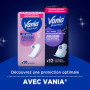 Vania Serviettes Hygiéniques Maxi Nuit - Protection Ultra Confortable (10 pièces)