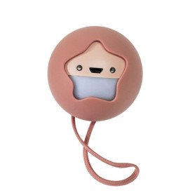 Veilleuse Portable Rechargeable Pabobo Little Moon - Terracotta