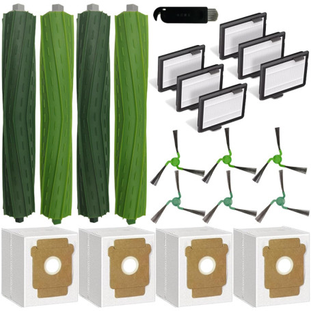 Kit de 21 pièces de rechange pour aspirateur iRobot Roomba Max 705/706 Combo