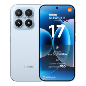 Xiaomi 17 Smartphone 12+512 Go - Optique Leica, HyperAI, Bleu