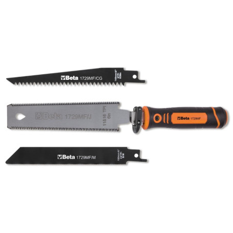 Scie Multifonction Beta 1729MF - Polyvalente pour Métal, Bois et Plastique