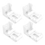 Supports à Ressort OTOTEC pour Stores Romains - Lot de 4, Blanc