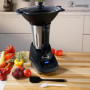 Robot Cuiseur Multifonction Chef Tony 500W - 10 Vitesses et Bol Inox 1,7L