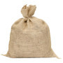 Lot de 5 Sacs en Toile de Jute Naturelle - Rangement Pratique et Écologique