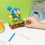 Calendrier Perpétuel Sonic 3D - Bureau Rétro Gaming pour Enfants