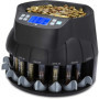 ZZap CS40 - Compteuse Automatique de Pièces EURO avec Tubes de Tri