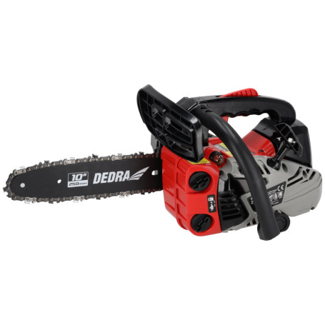 Tronçonneuse thermique DEDRA 1,0 kW pour élagage et coupe de bois
