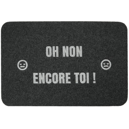 Paillasson Humoristique Antidérapant Zinello Design 60x40 cm