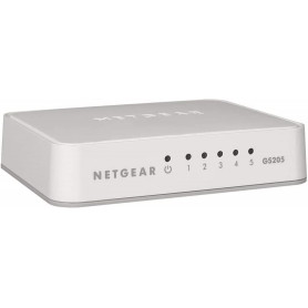 Switch Ethernet Netgear GS205 5 Ports RJ45 Gigabit