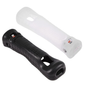 Adaptateur Motion Plus avec Étui en Silicone pour Télécommande Wii