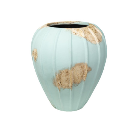Cache-pot en Terracotta Turquoise - AlexandreHouse