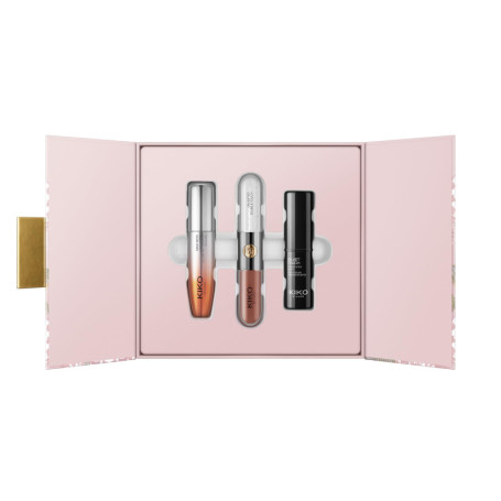 Coffret Maquillage KIKO Milano Threads Of Time - Mascara, Blush et Rouge à Lèvres