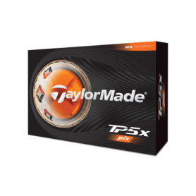 Balles de Golf TaylorMade TP5x PIX - Douzaine avec Alignement Clair